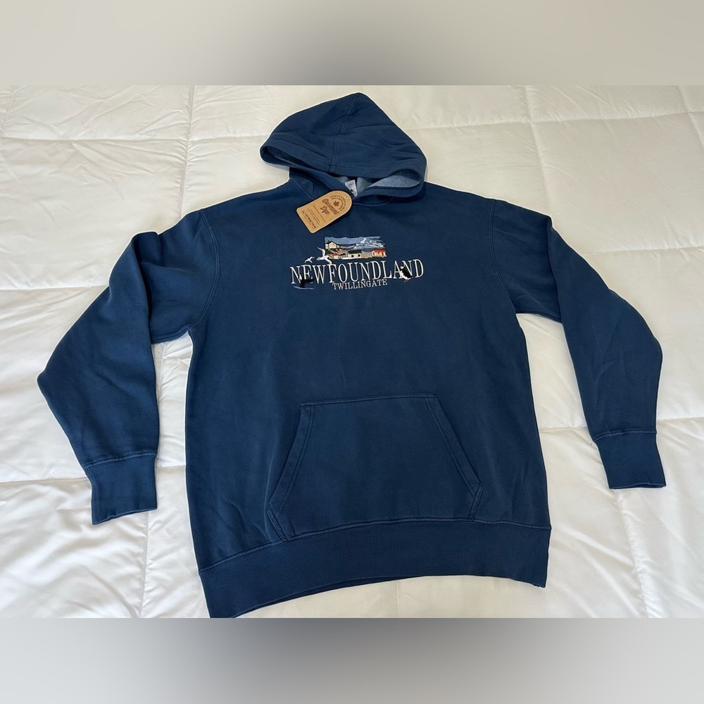 Brand New Unisex Newfoundland Twillingate Hoodie Sz Medium